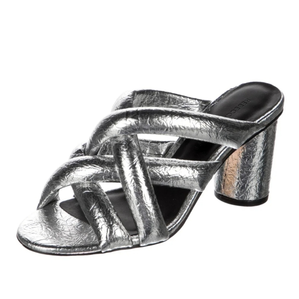 Silver Rebecca Minkoff Heels size 7.5